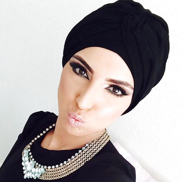 25P Turkish sexy hijab turbanli