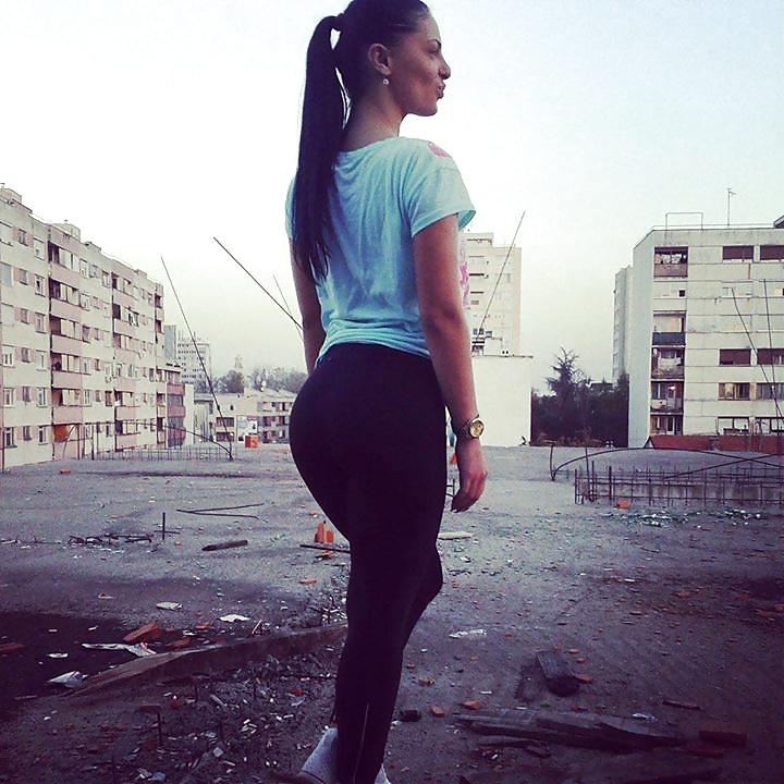 25P Balkan babes in yoga pants