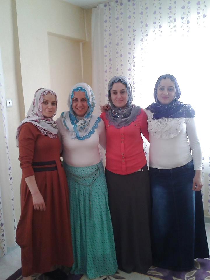 25P Turkish turbanli hijab arab kurt yeni