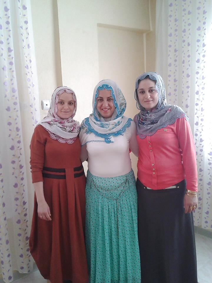 25P Turkish turbanli hijab arab kurt yeni
