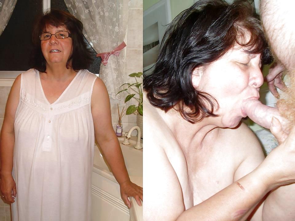 25P Rosemary 63 year old sexy granny clothed and naked