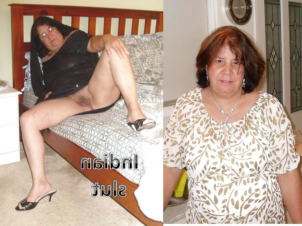 25P Rosemary 63 year old sexy granny clothed and naked