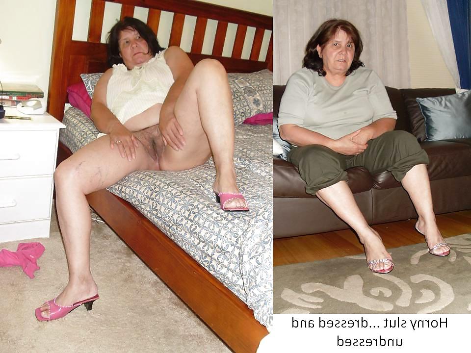 25P Rosemary 63 year old sexy granny clothed and naked