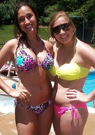 25P Facebook teen babes 5 - bikini sorority spring break!