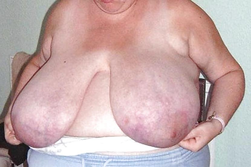 15P Which of those old bbw boobs do you like most?