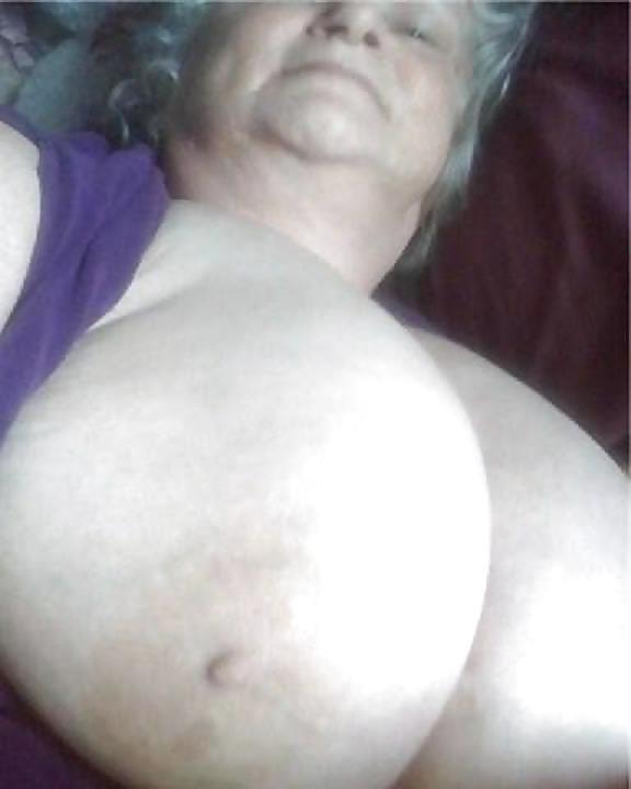 15P Which of those old bbw boobs do you like most?