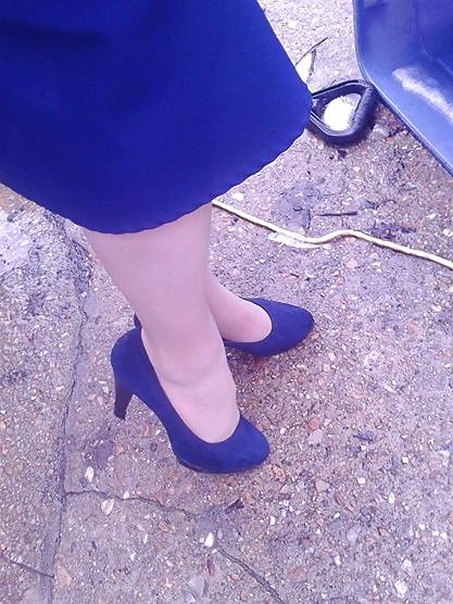 25P Michelle, 52 Jahre alte Dame, Nylons und Heels