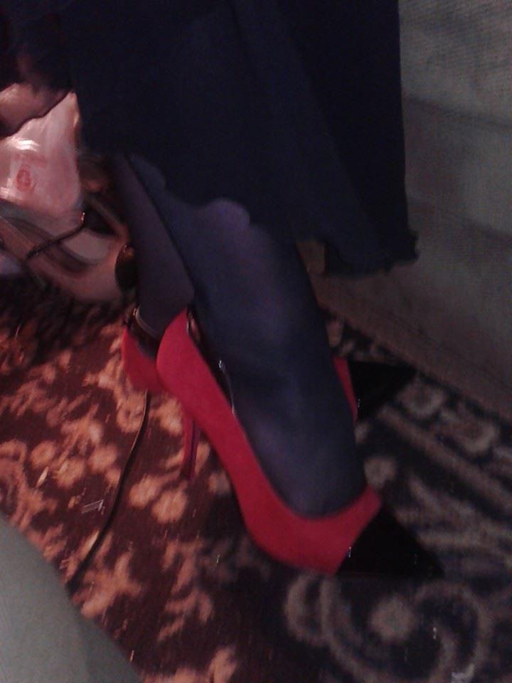 25P Michelle, 52 Jahre alte Dame, Nylons und Heels
