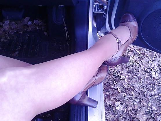 25P Michelle, 52 Jahre alte Dame, Nylons und Heels