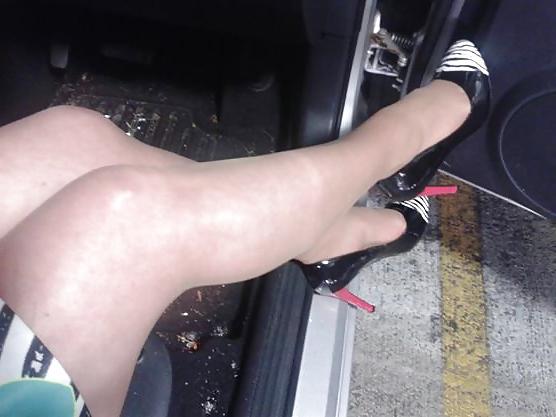 25P Michelle, 52 Jahre alte Dame, Nylons und Heels