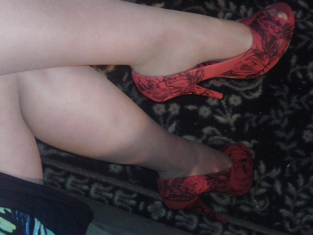 25P Michelle, 52 Jahre alte Dame, Nylons und Heels