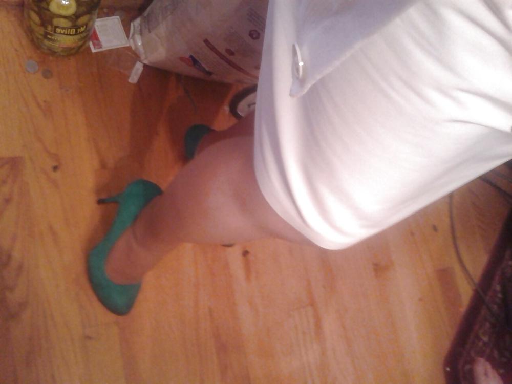 25P Michelle, 52 Jahre alte Dame, Nylons und Heels