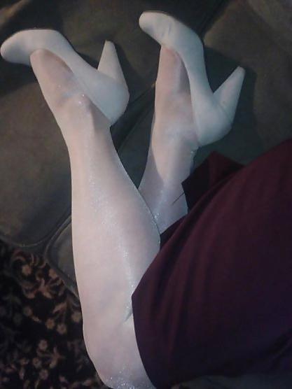 25P Michelle, 52 Jahre alte Dame, Nylons und Heels