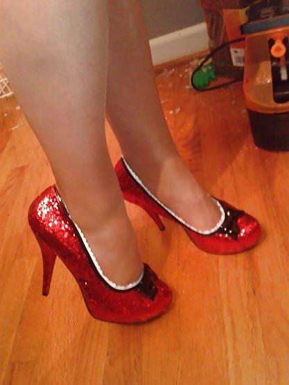 25P Michelle, 52 Jahre alte Dame, Nylons und Heels