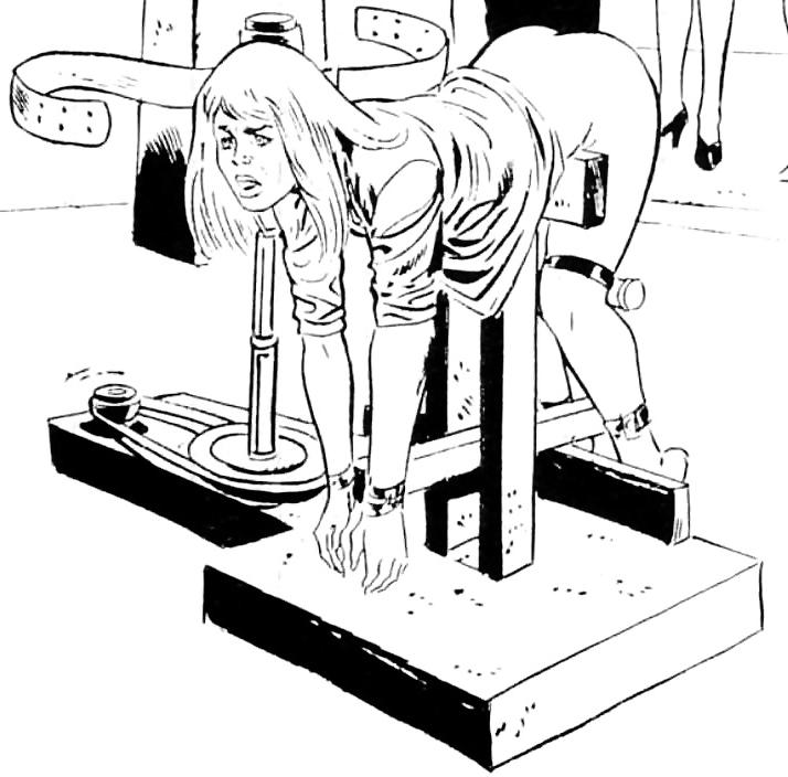 10P Spanked By Machines Or Spanking Robots 