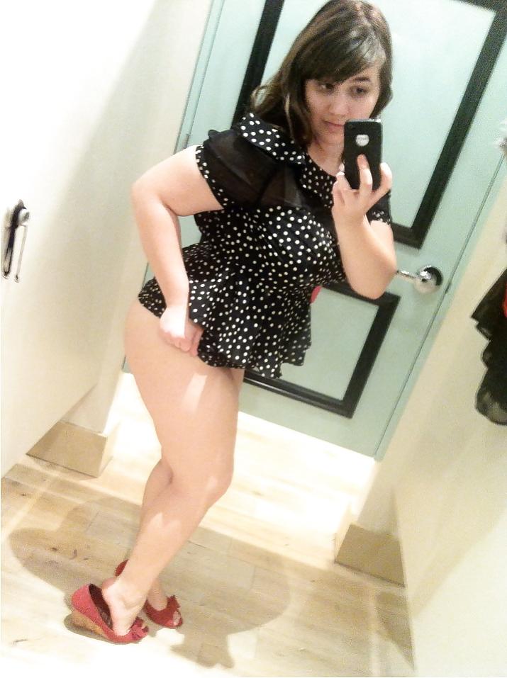 25P Chubby teen works what she got