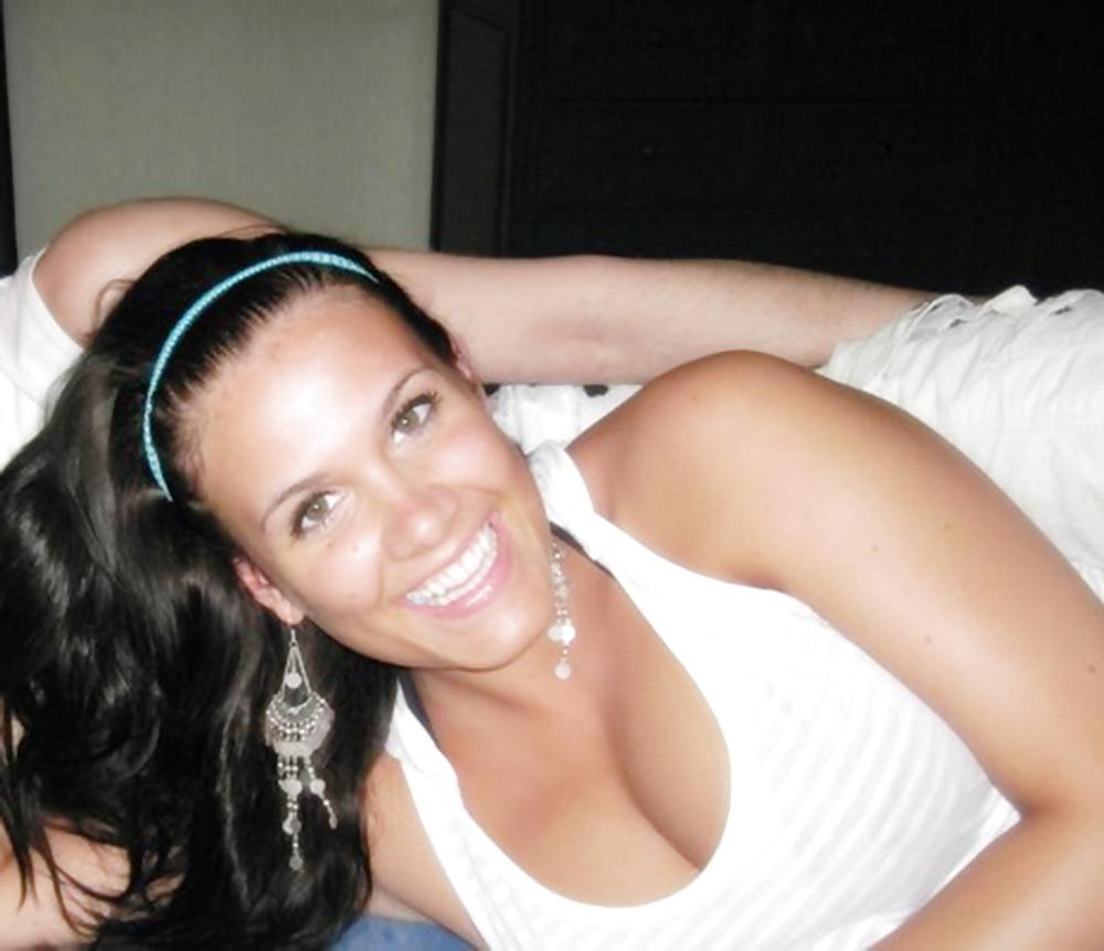 25P Brunette teen amateur non nude