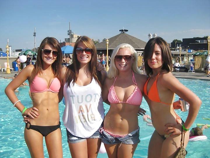 25P Brunette teen amateur non nude