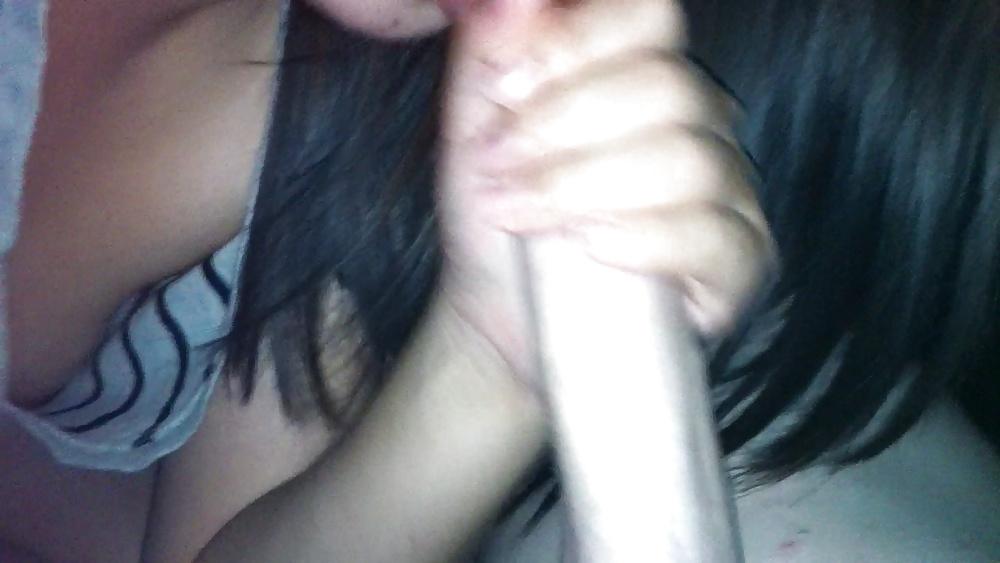 25P Asian gf blowjob