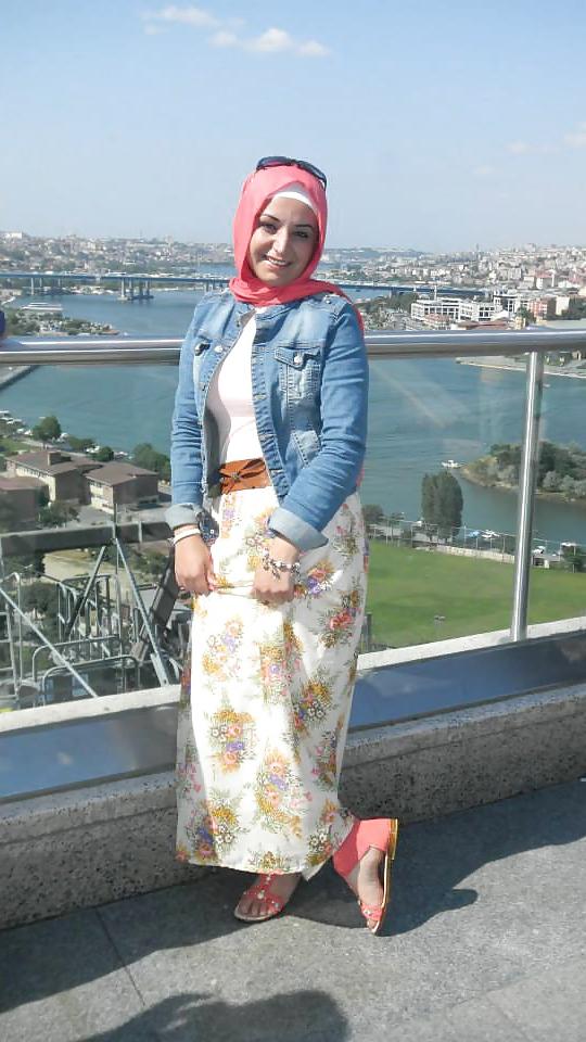 15P Turkish turbanli arab hijab