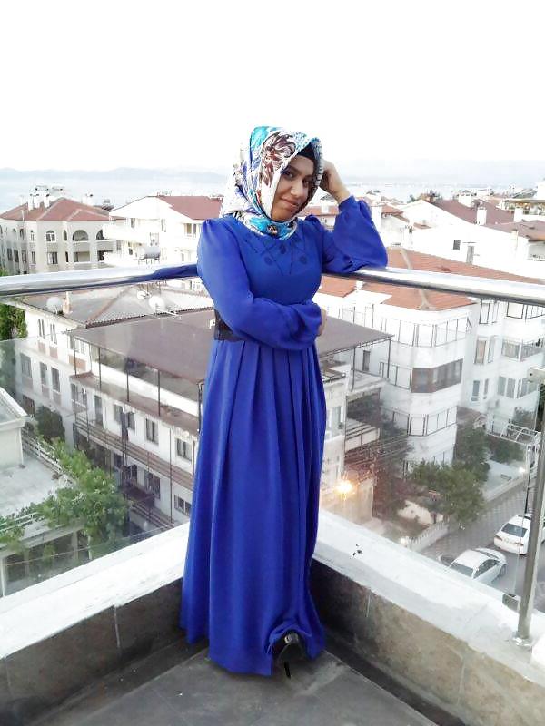 15P Turkish turbanli arab hijab
