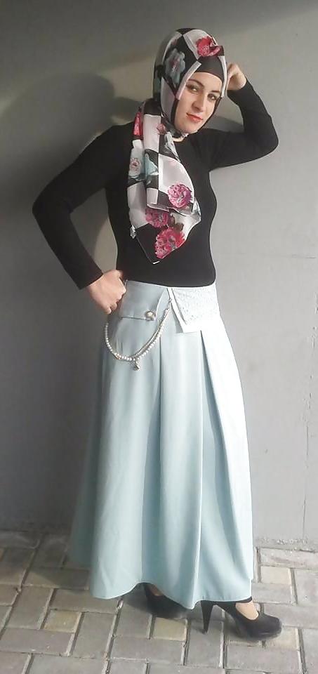 15P Turkish turbanli arab hijab