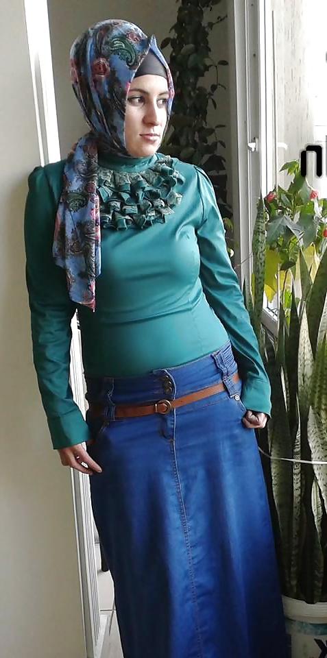 15P Turkish turbanli arab hijab