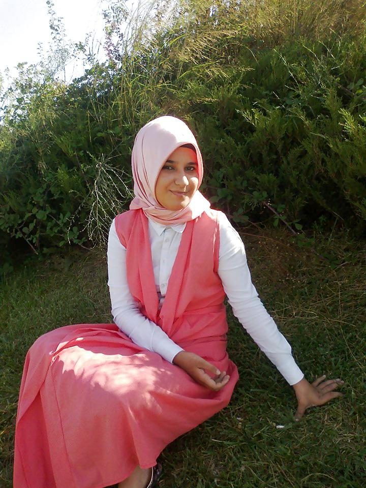 15P Turkish turbanli arab hijab