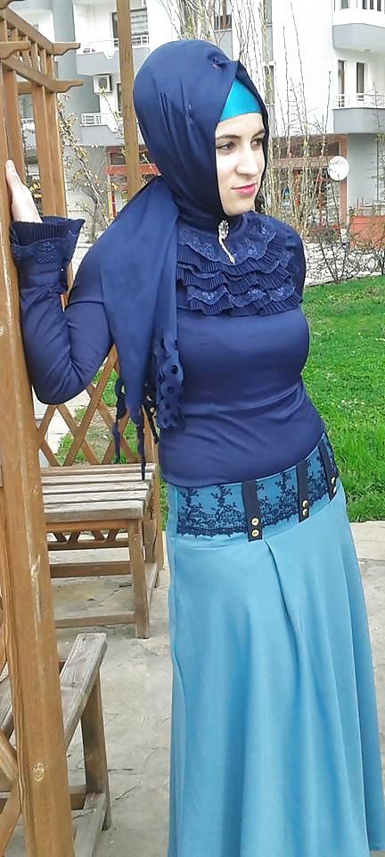 15P Turkish turbanli arab hijab