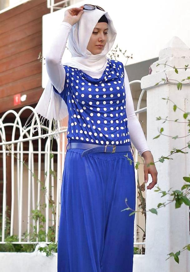 25P Turkish turbanli arab hijab
