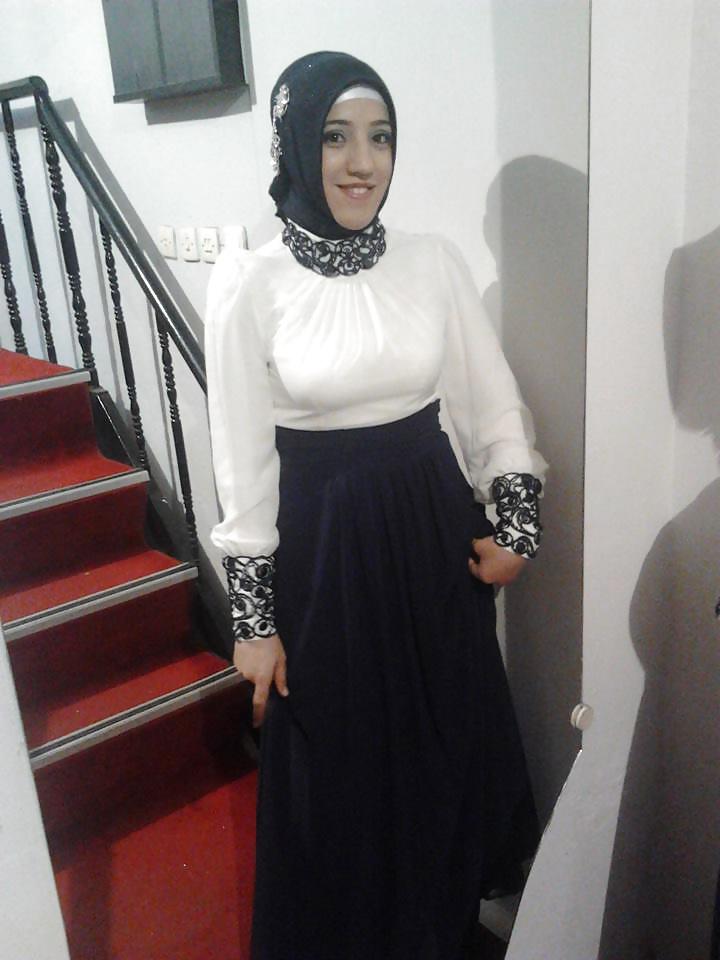 25P Turkish turbanli arab hijab