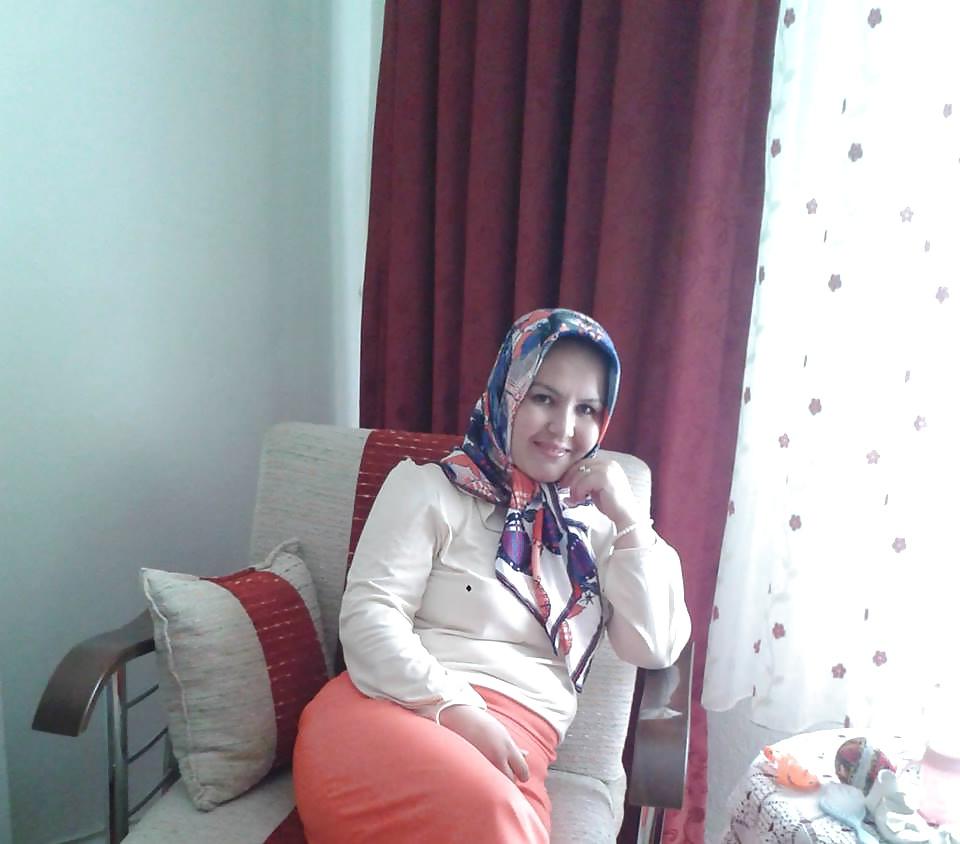 25P Turkish turbanli arab hijab
