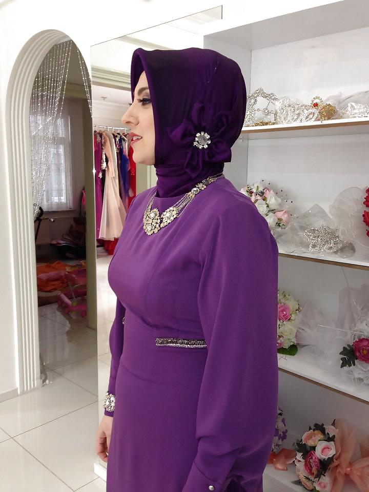 25P Turkish turbanli arab hijab
