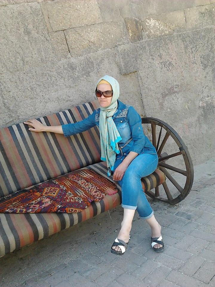 25P Turkish turbanli arab hijab