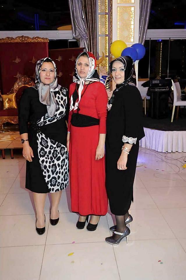 25P Turkish turbanli arab hijab