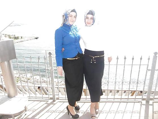 25P Turkish turbanli arab hijab