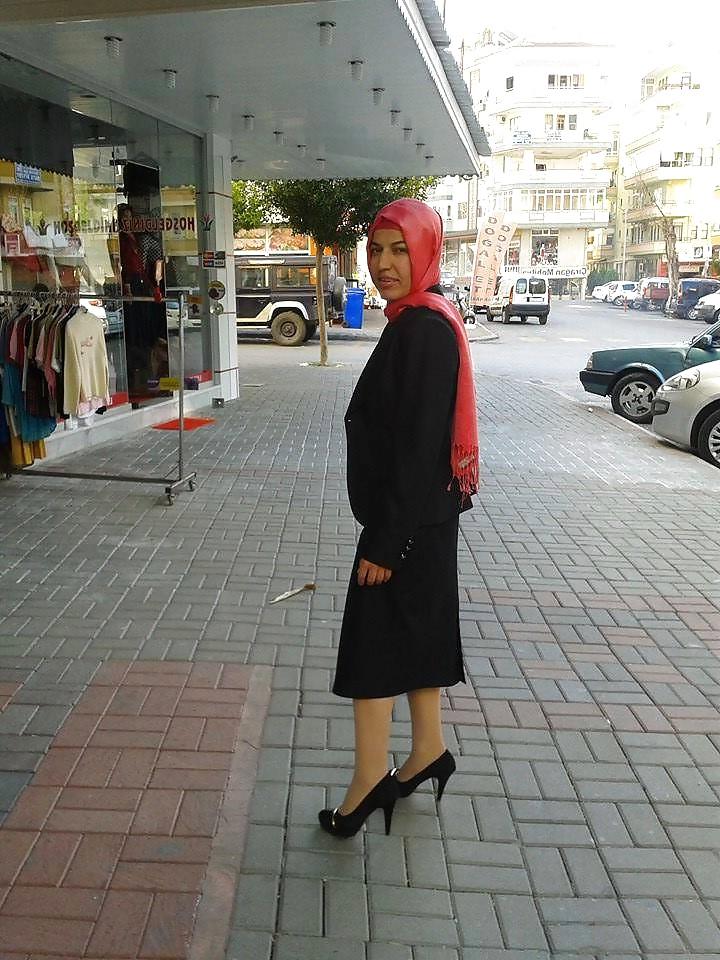 25P Turkish turbanli arab hijab