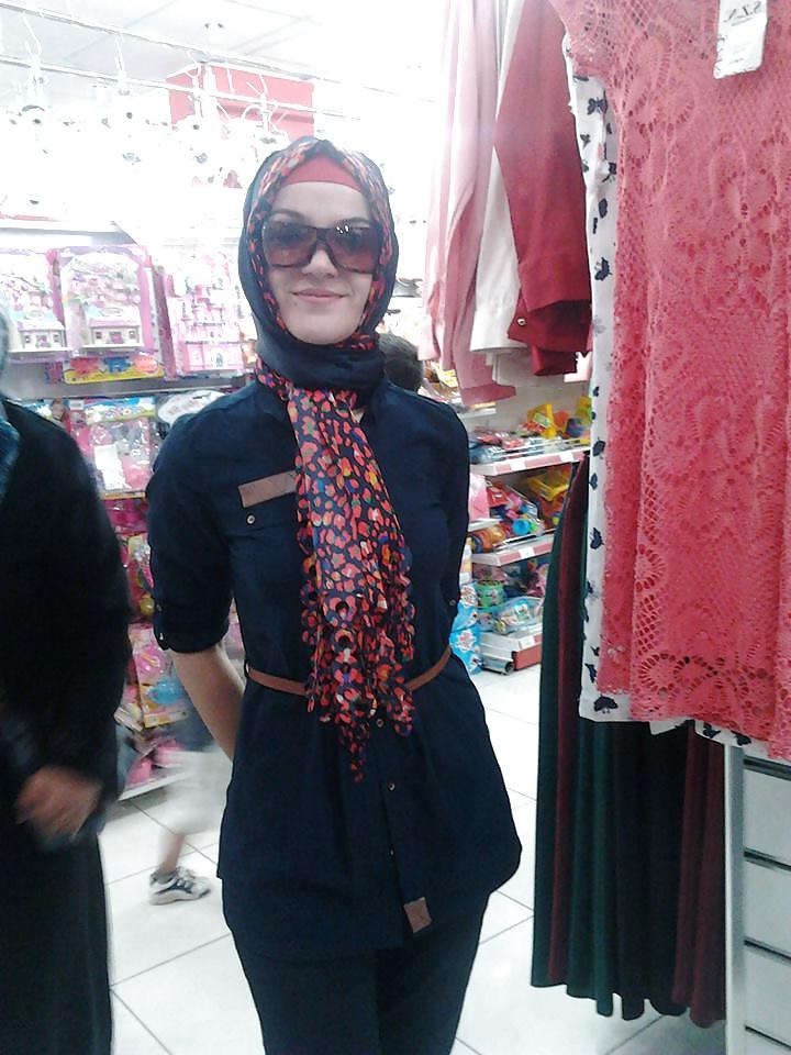 25P Turkish turbanli arab hijab