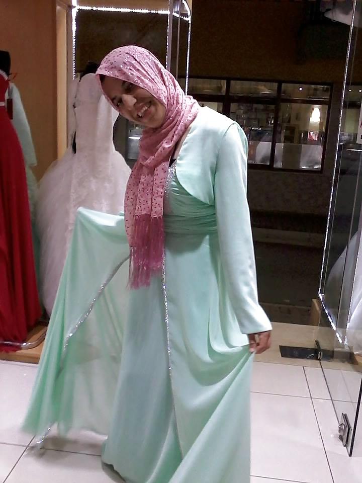 25P Turkish turbanli arab hijab