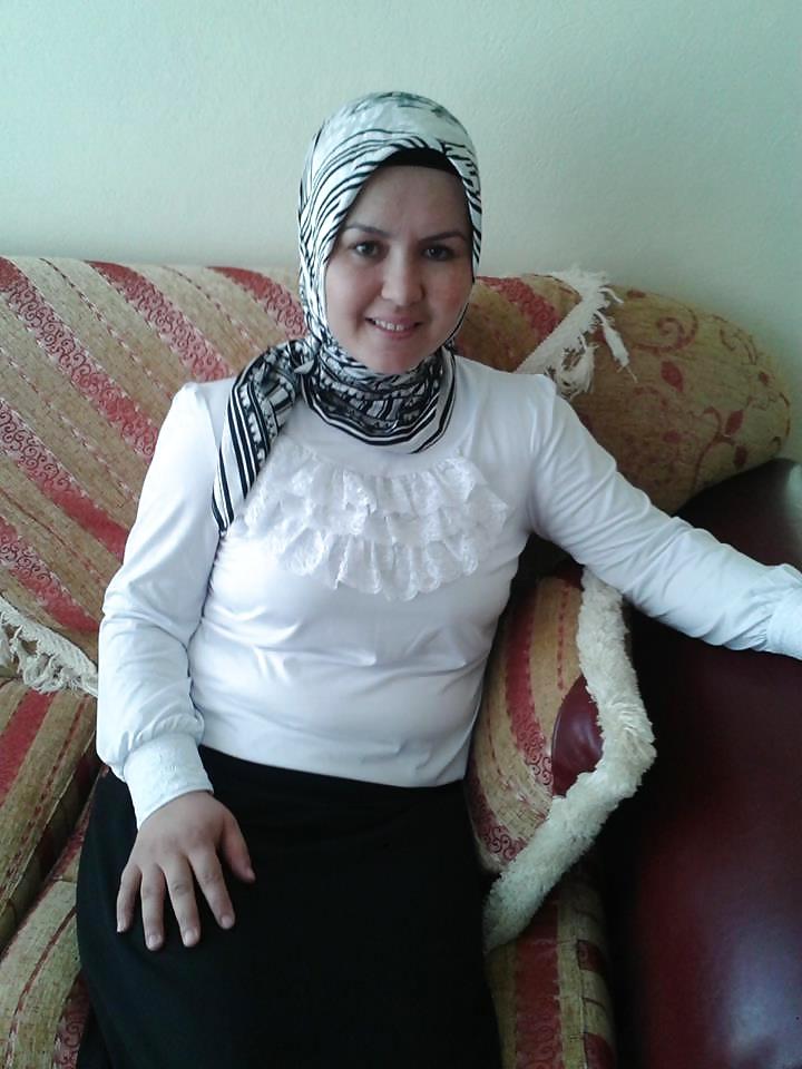 25P Turkish turbanli arab hijab