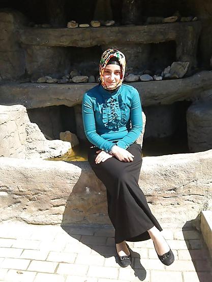 25P Turkish turbanli arab hijab