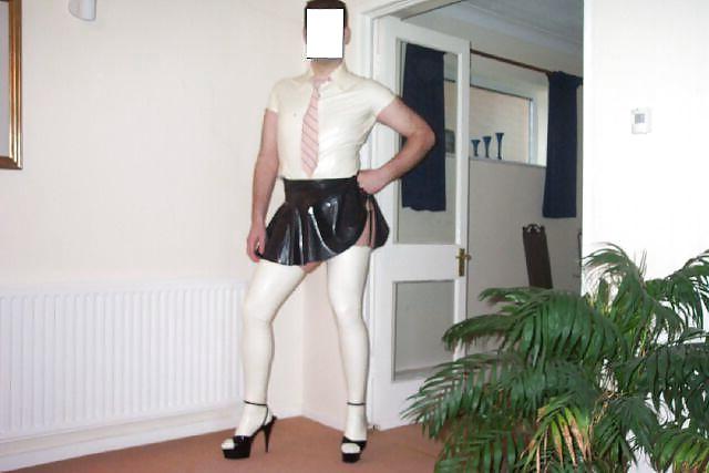6P A rubber sissy slut