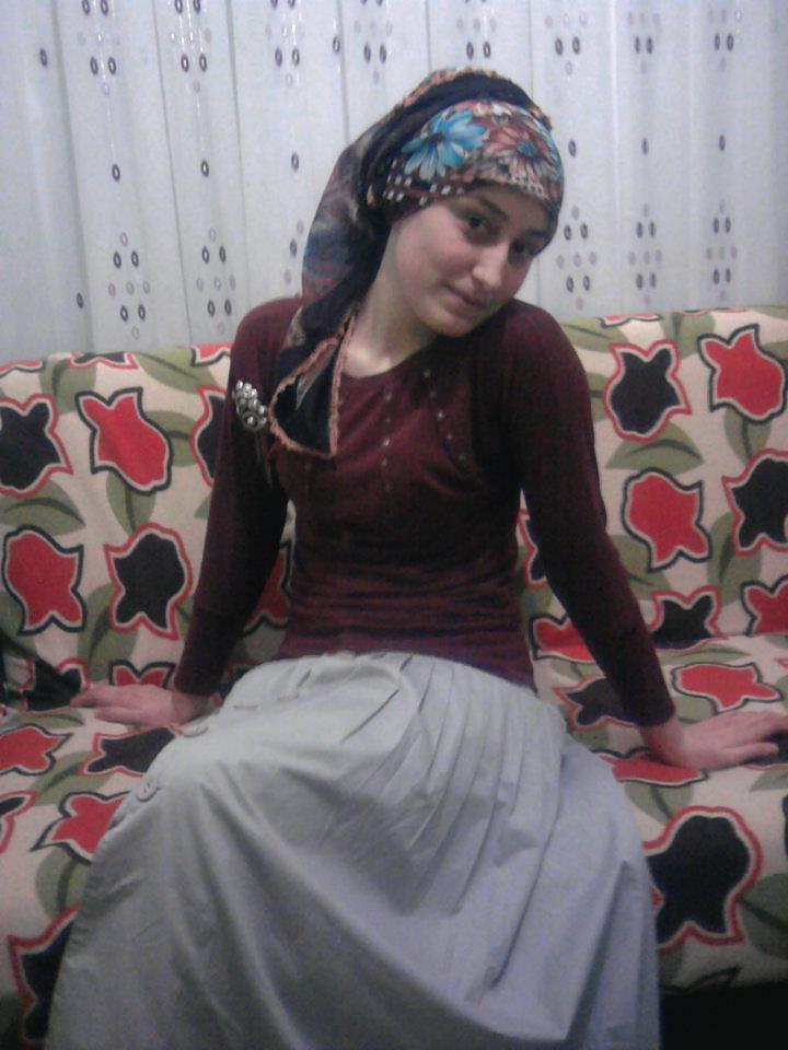 25P Turkish turbanli arab hijab