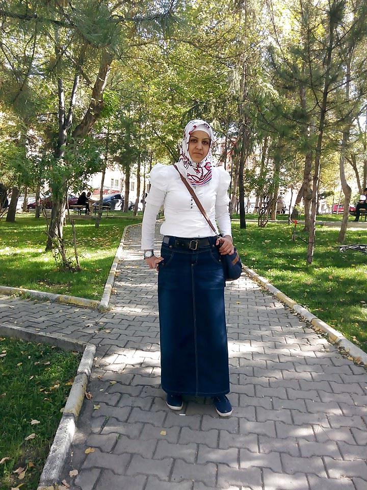 25P Turkish turbanli arab hijab