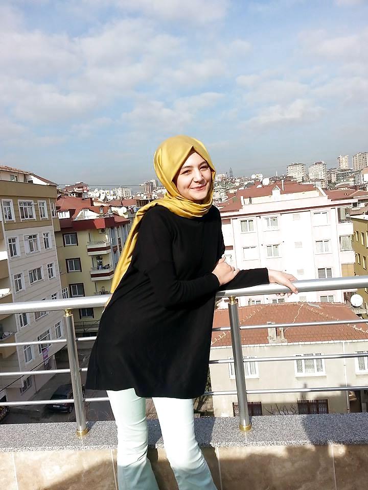 25P Turkish turbanli arab hijab