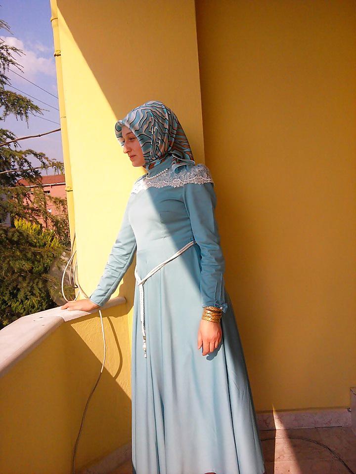 25P Turkish turbanli arab hijab