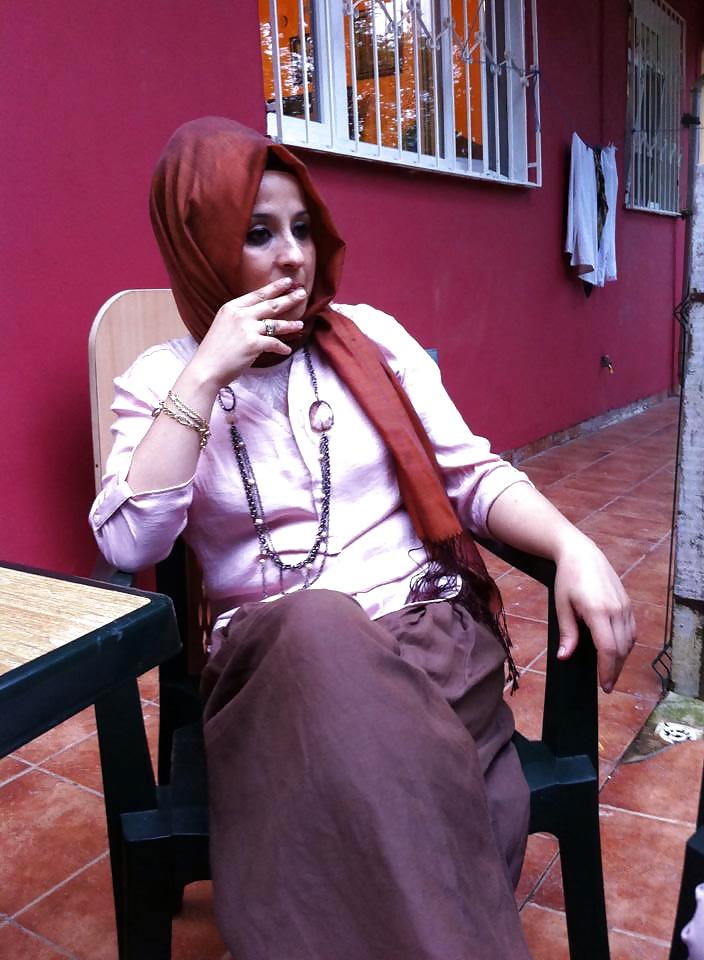 25P Turkish turbanli arab hijab