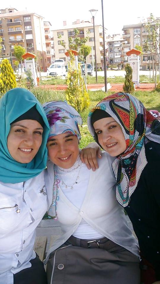 25P Turkish turbanli arab hijab