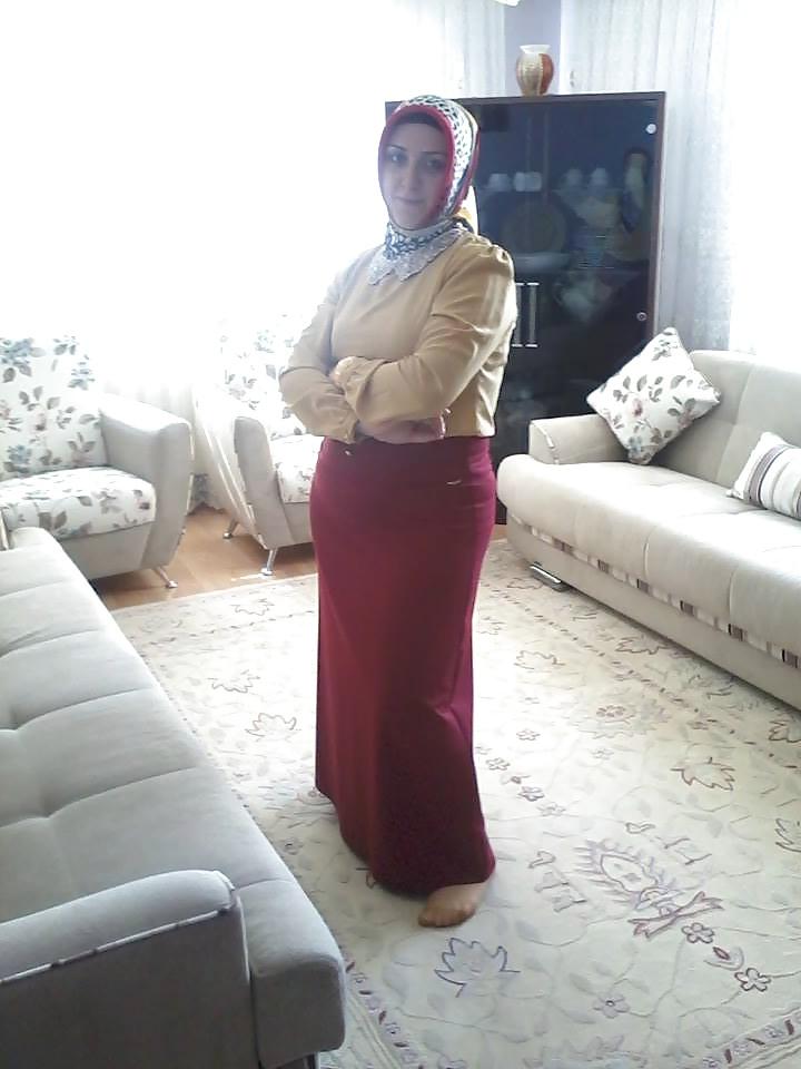 25P Turkish turbanli arab hijab