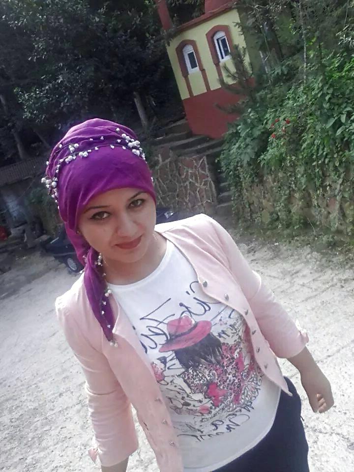 25P Turkish turbanli arab hijab